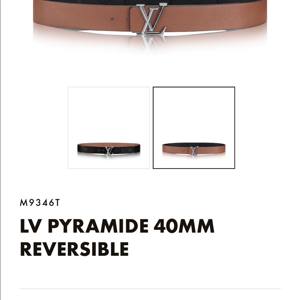 Men Louis Vuitton belt LV - Picture 8 of 8